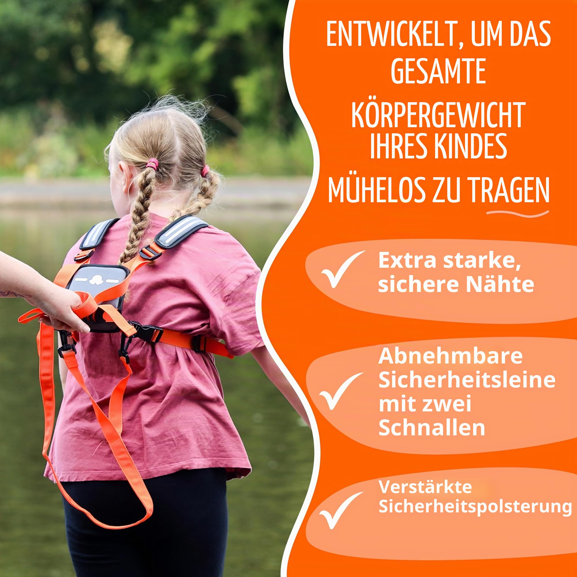 Hobbledehoo Active Kindergeschirr, sorgt für Sicherheit im Alltag und unterstützt das SEN-Sicherheitsbewusstsein für Kinder und Jugendliche