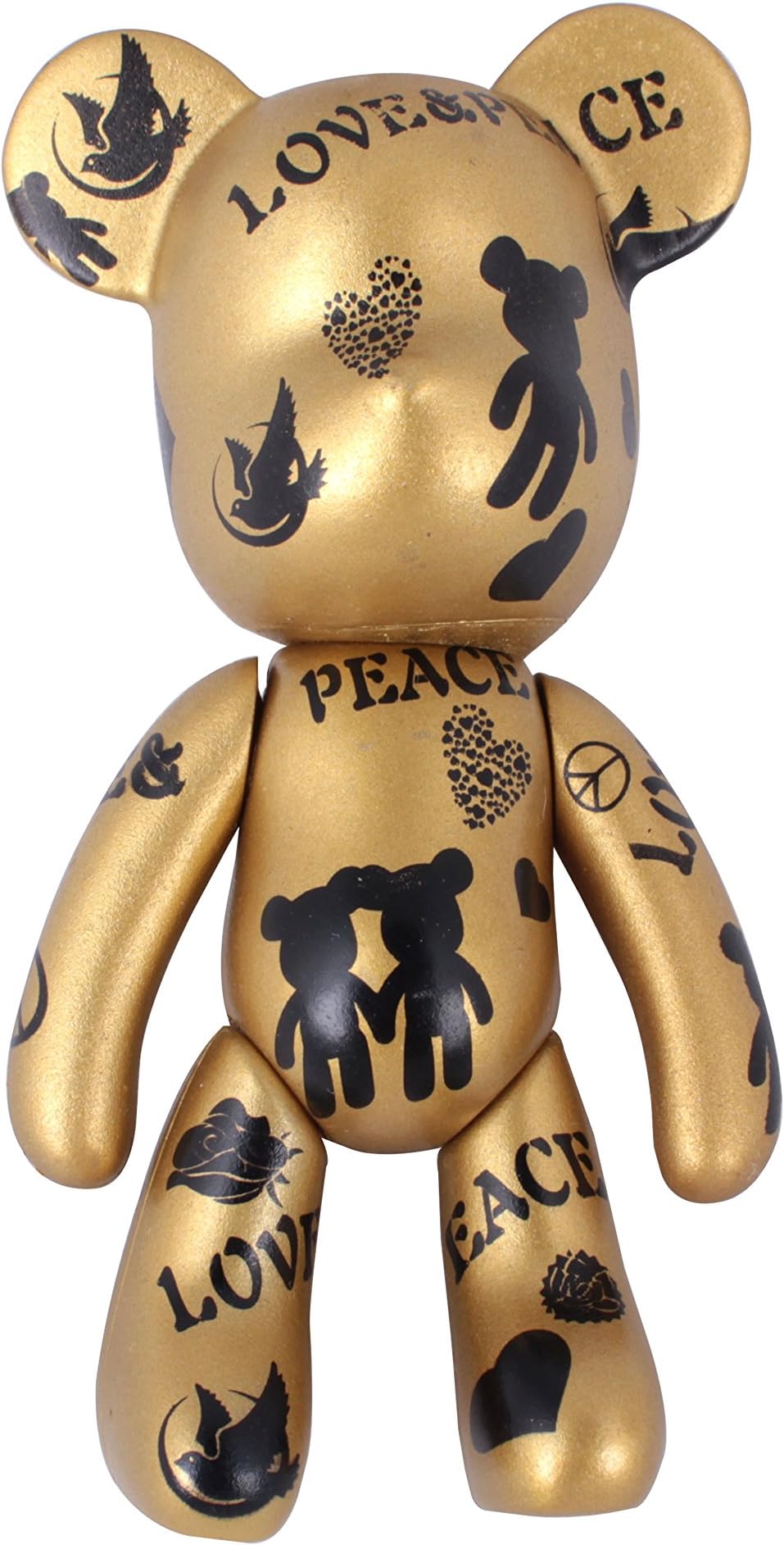 Teddy Bear Key Chain Rings Holder 3" X 1.5"