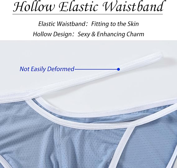 Men's Bikini Underwear Bulge Enhancing Pouch Low Rise Sexy Briefs