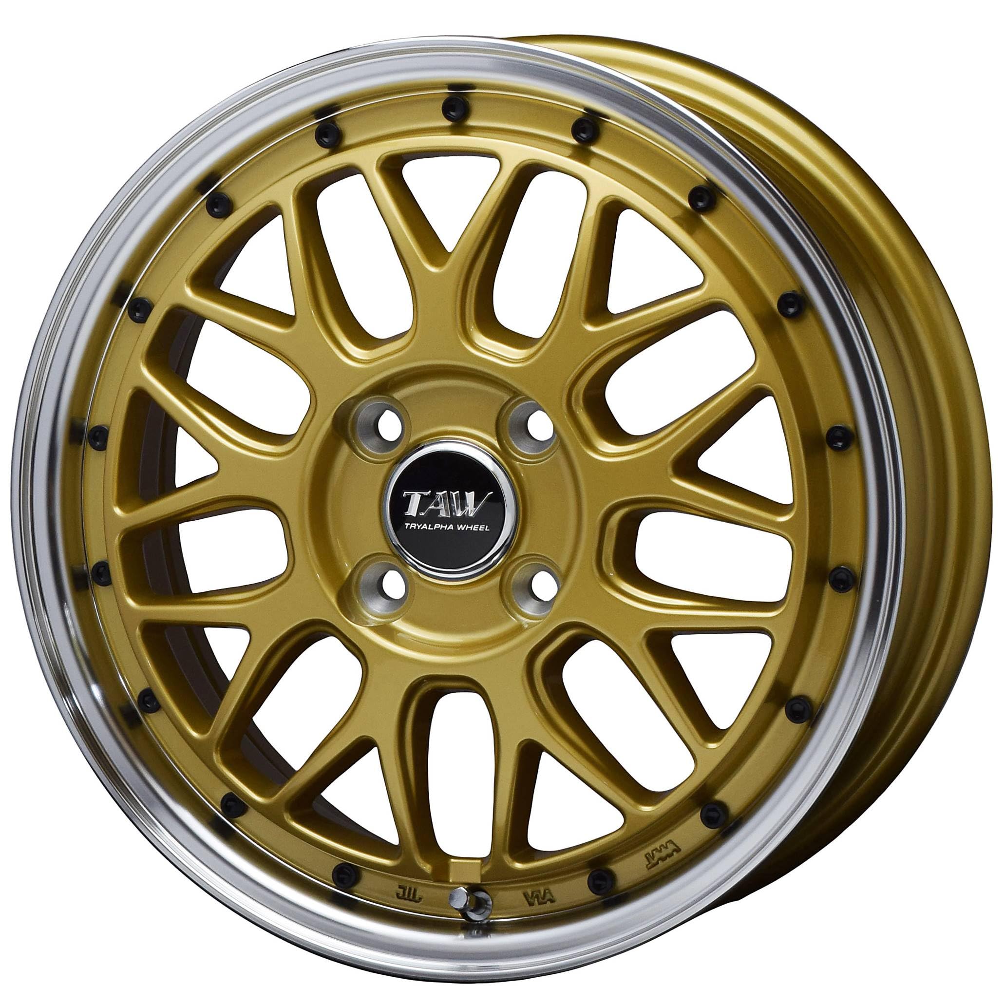 Amazon.co.jp: 15インチアルミホイール 軽自動車 4本セット Leowing
