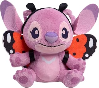 Disney Stitch Goes Wild Small Plush - Angel Butterfly by Just Play