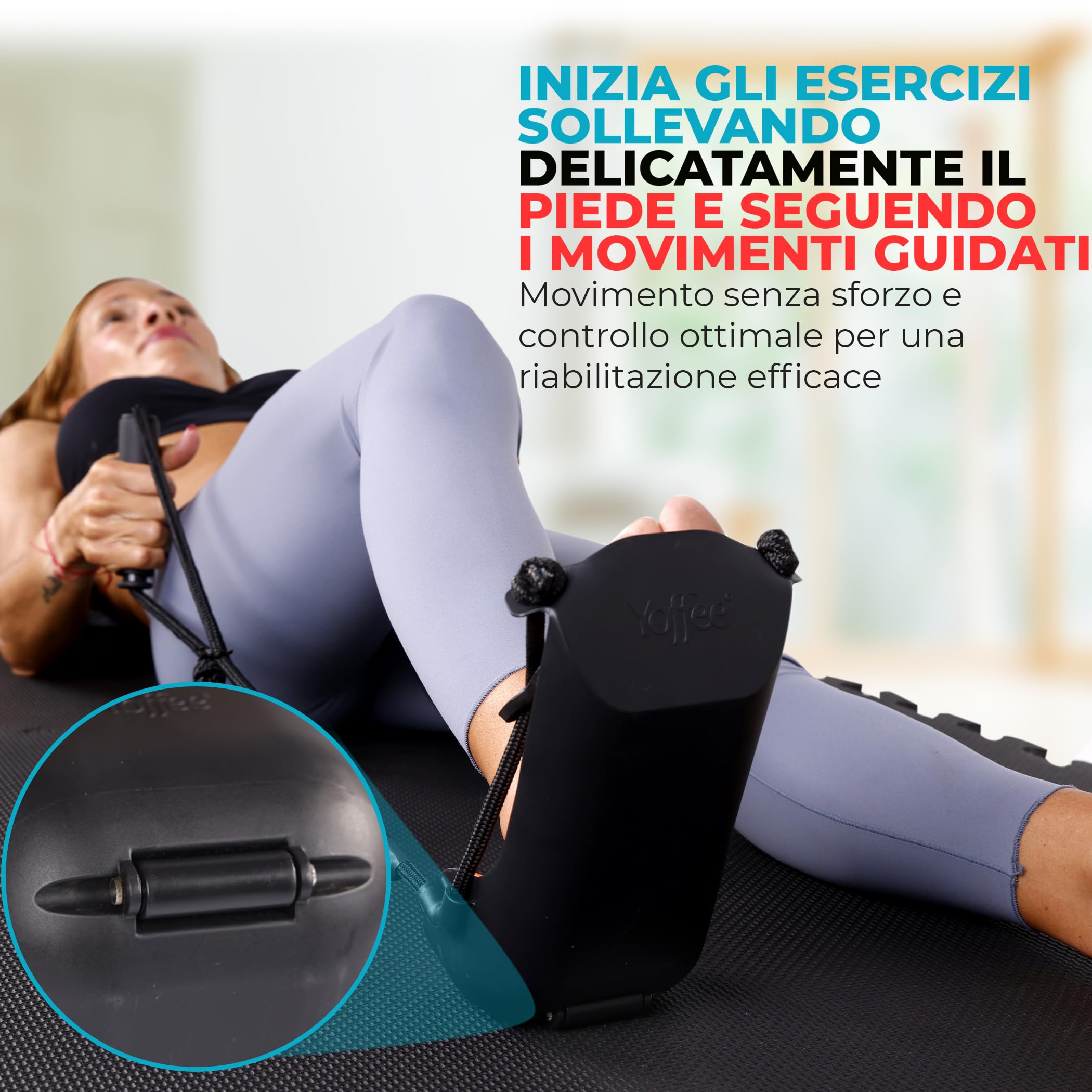 YOFFEE GlideKnee dispositivo riabilitativo brevettato per ginocchio e anca