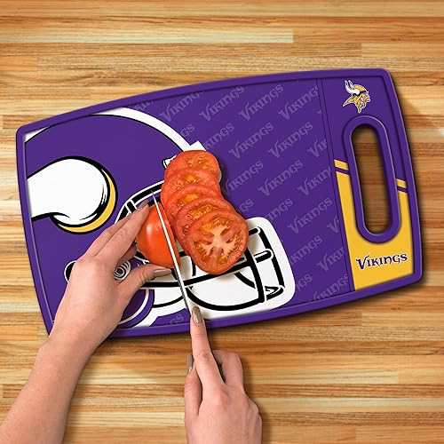 Vista 17 de YouTheFan NFL Baltimore Ravens Logo Series Tabla de cortar