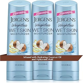 Jergens Wet Skin Moisturizer with Coconut Oil 10 oz