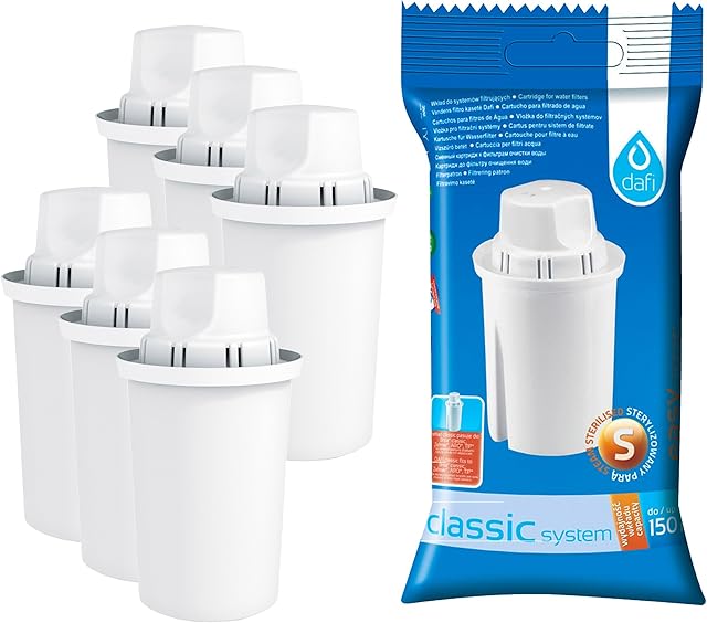 Dafi Universal Water Filter Cartridges, Plastic, 150 liters