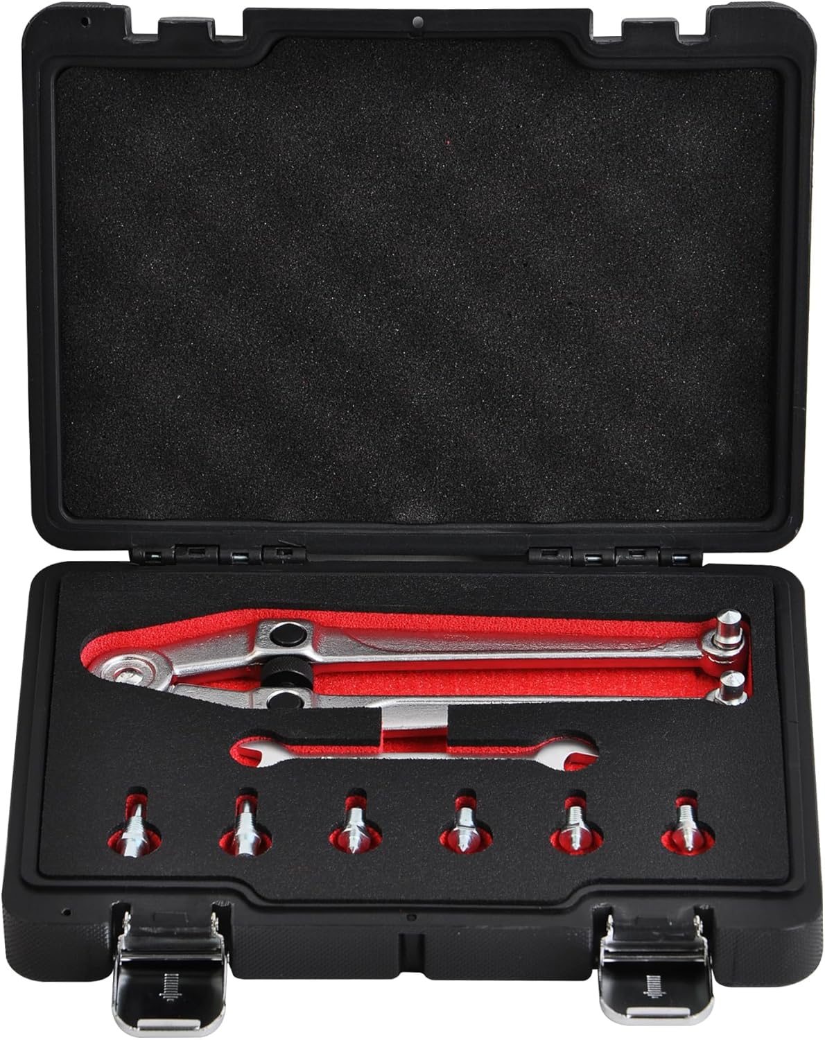 Adjustable Pin Spanner Set, Gland Nut Wrench with Top Holes, Range from 25/32" to 3-15/16”