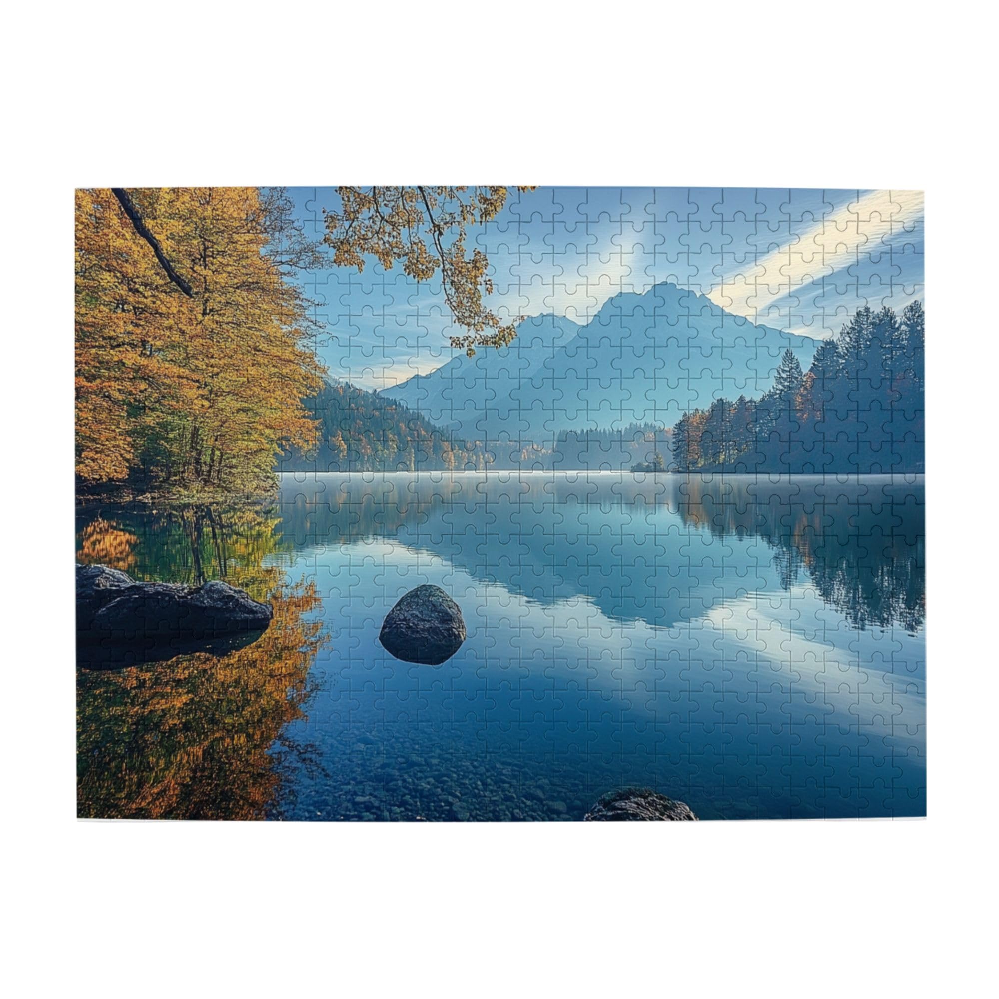 Amazon.com: Vextrovia Landscape Photography - Serene Lake Wooden
