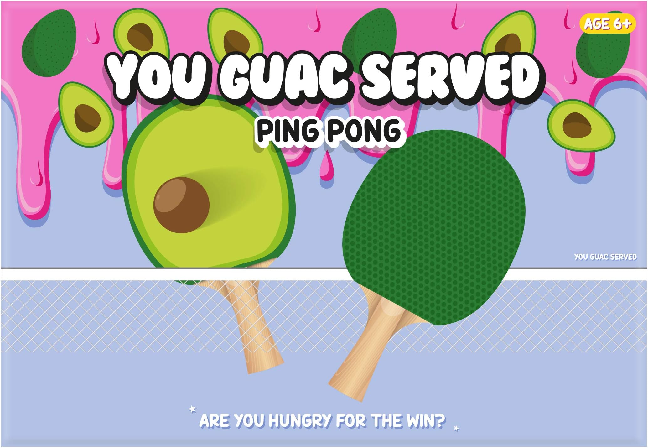 Gift RepublicGR670008 Fat Free Games-You Guac Served