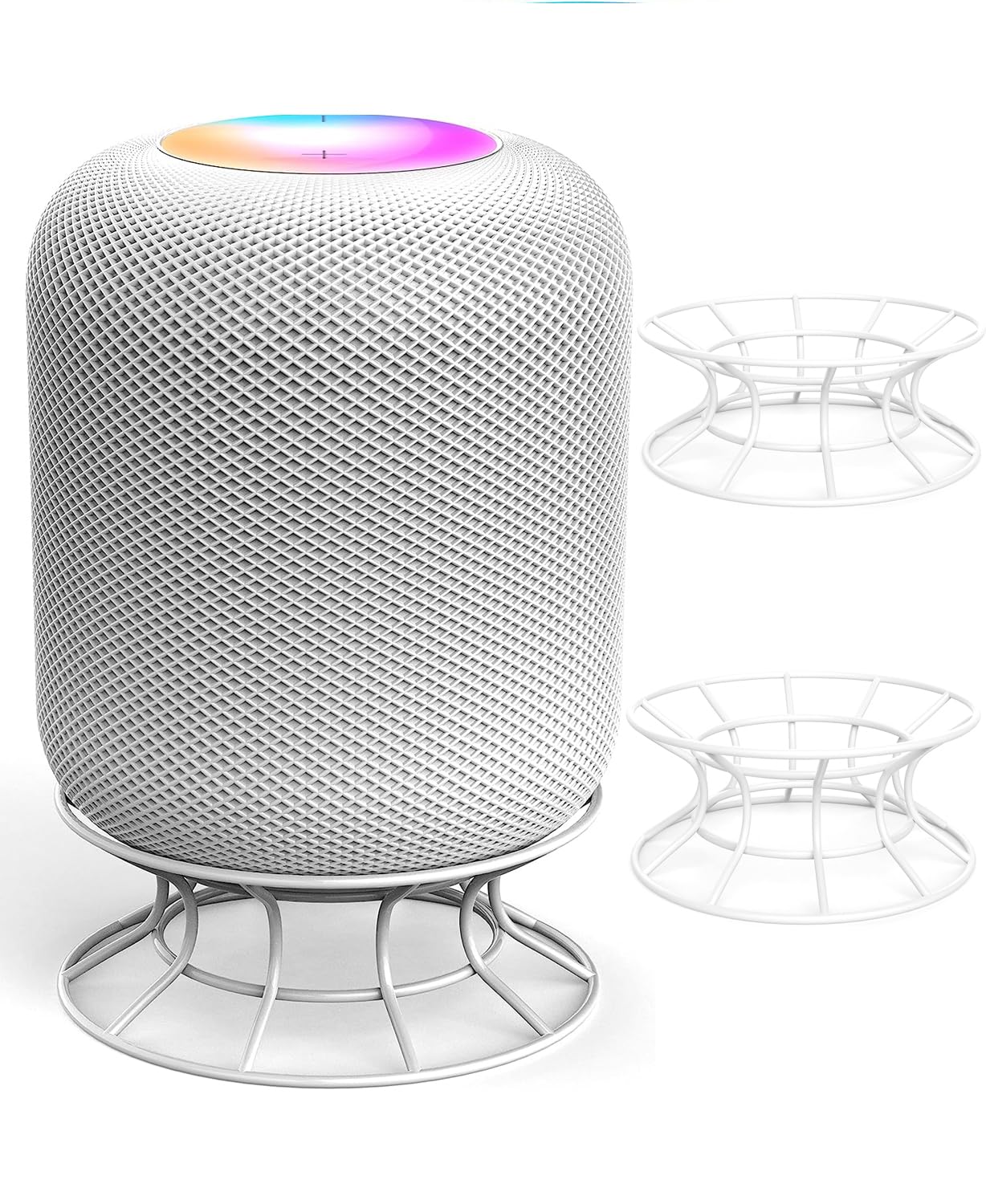 Accesorios Apple HomePod 1 2 soporte pared blanco con gestión de cables JT04 estante altavoz 8