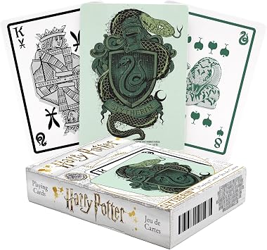 AQUARIUS Harry Potter Playing Cards Slytherin, Multicolor, 52438