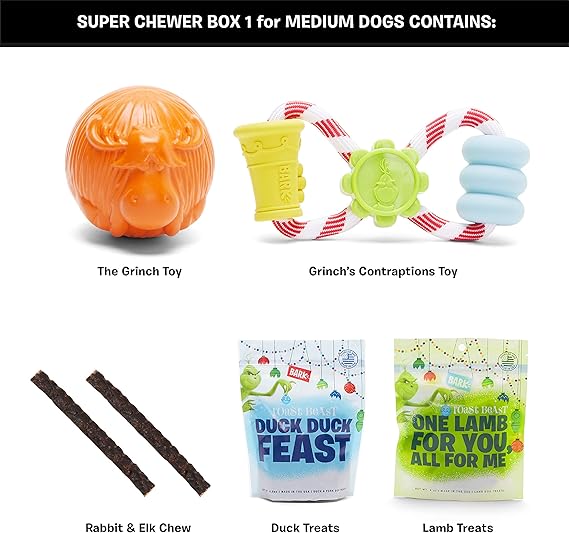 super chewer grinch box