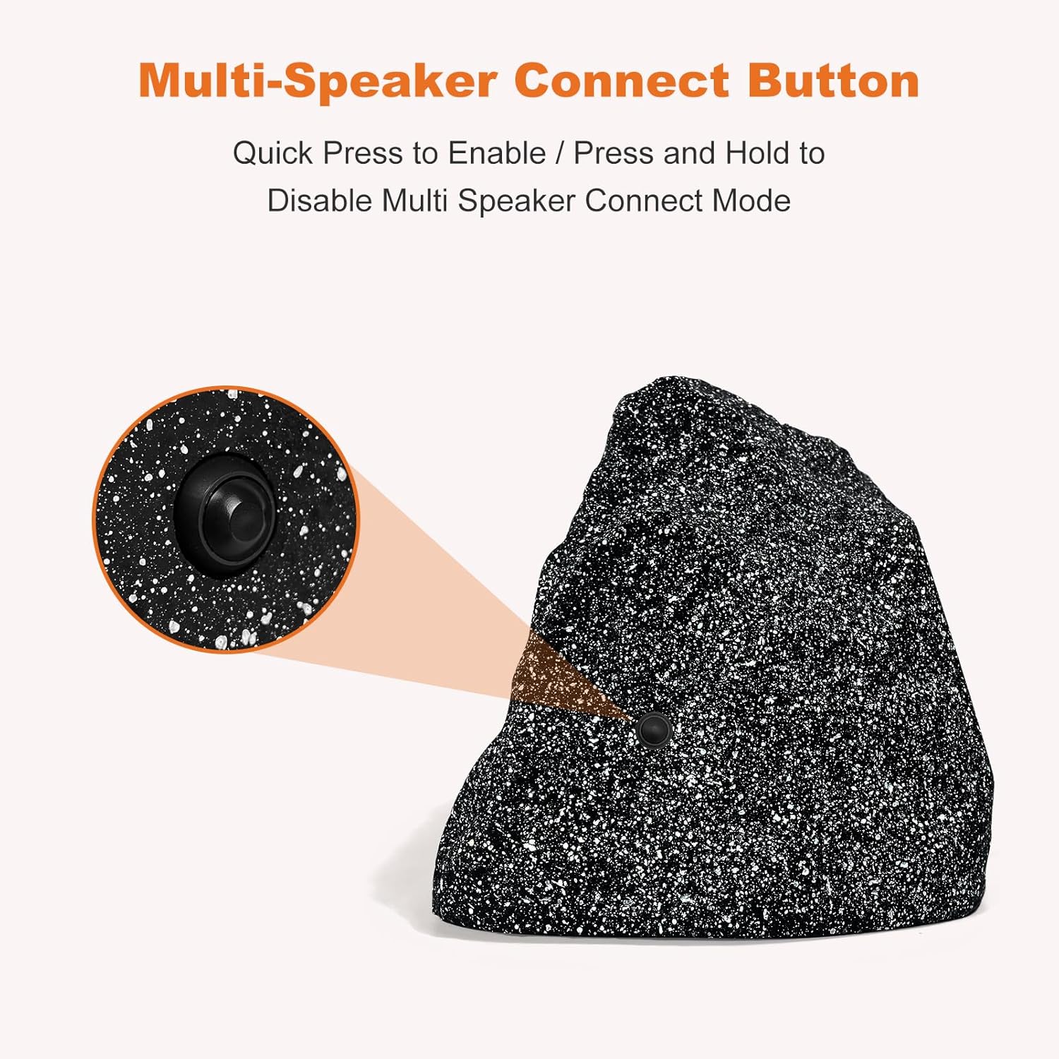 STUDIOFINIX 6.5'' 800W Bluetooth Outdoor Rock Speakers IPX7 Waterproof Wired with Superior Timbre. Ideal for Garden, Pool Area, Patio & Park (2 Pair) - Image 6