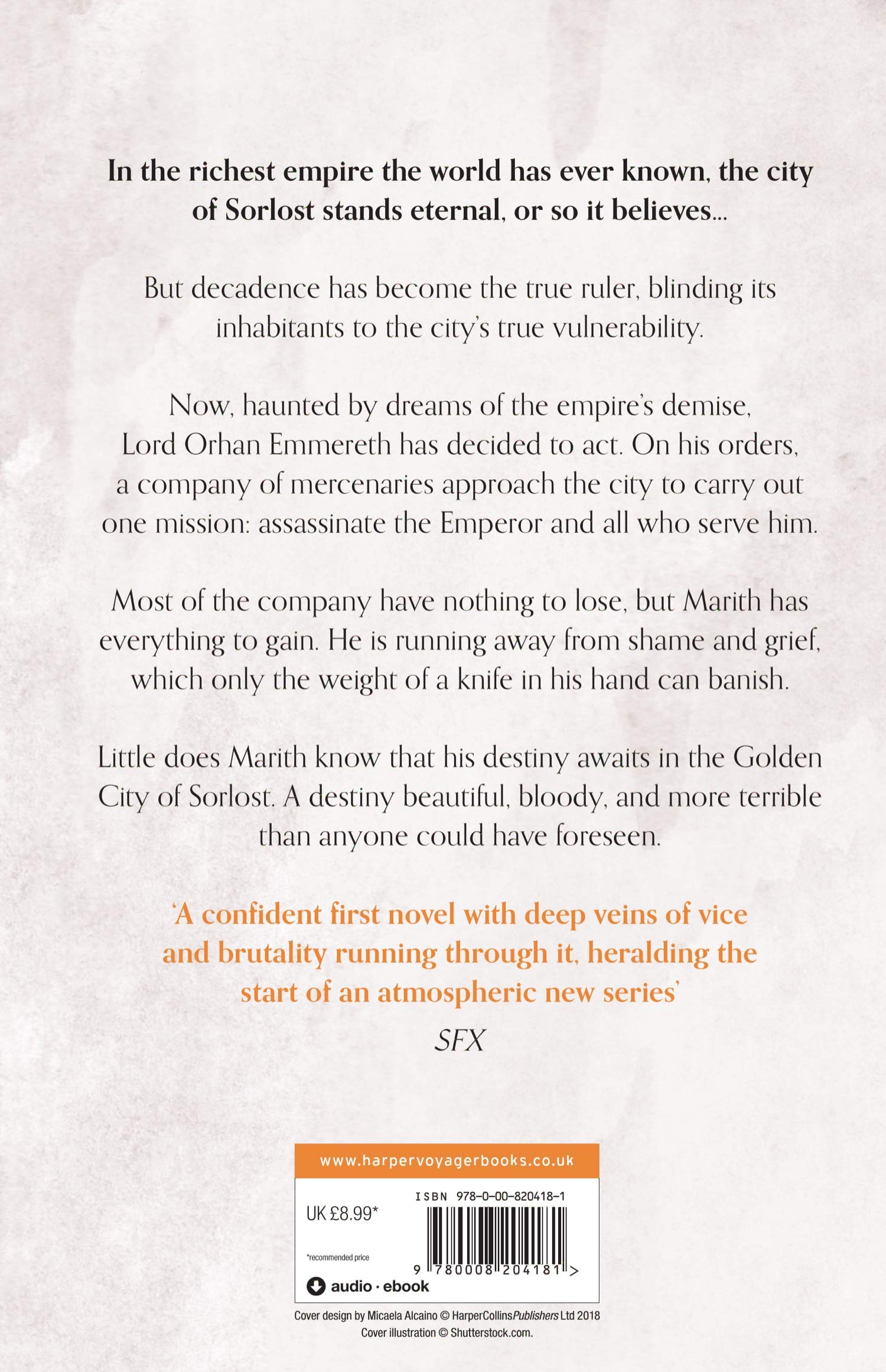 The Court of Broken Knives: A Gritty Epic Fantasy About the Bloody Siege of a Decadent Empire: Book 1