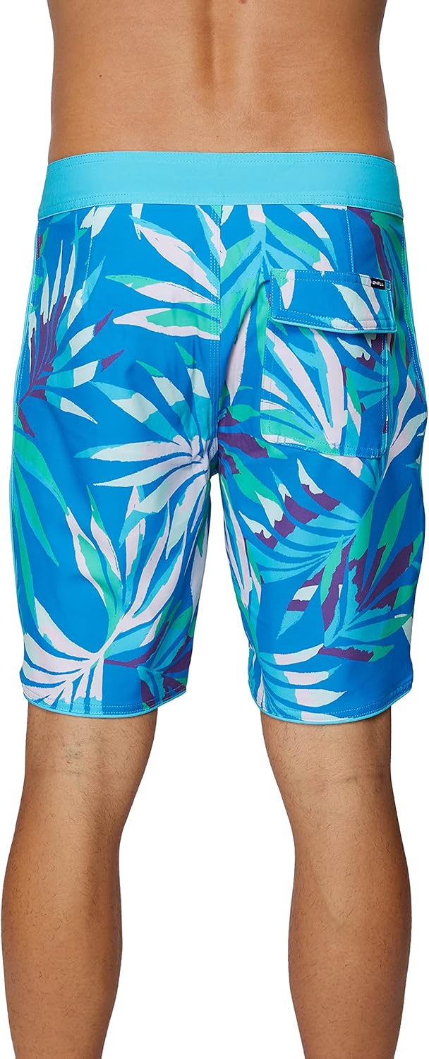 O'Neill Hyperfreak Incognito Boardshorts-Cobalt