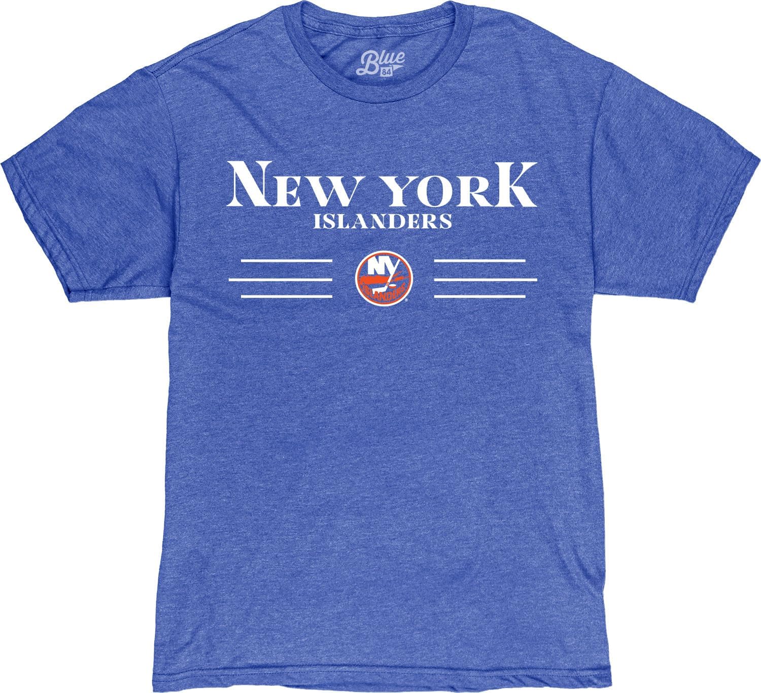 Blue 84 NHL Officially Licensed Bi-Blend T-Shirt Heathered Team Color