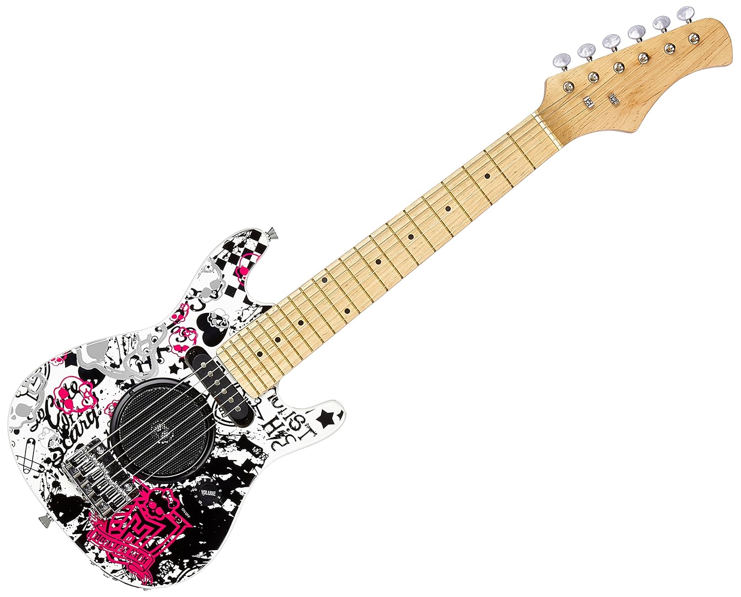 LEXIBOOK K2500L Electric Guitar BuiltIn Speaker with Volume Control