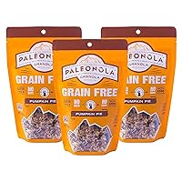 Vista 8 de Paleonola Granola original sin granos, bolsa resellable de 10 onzas (paquete de 3) – Granola paleo de proteína sin grano mezclada con coco seco