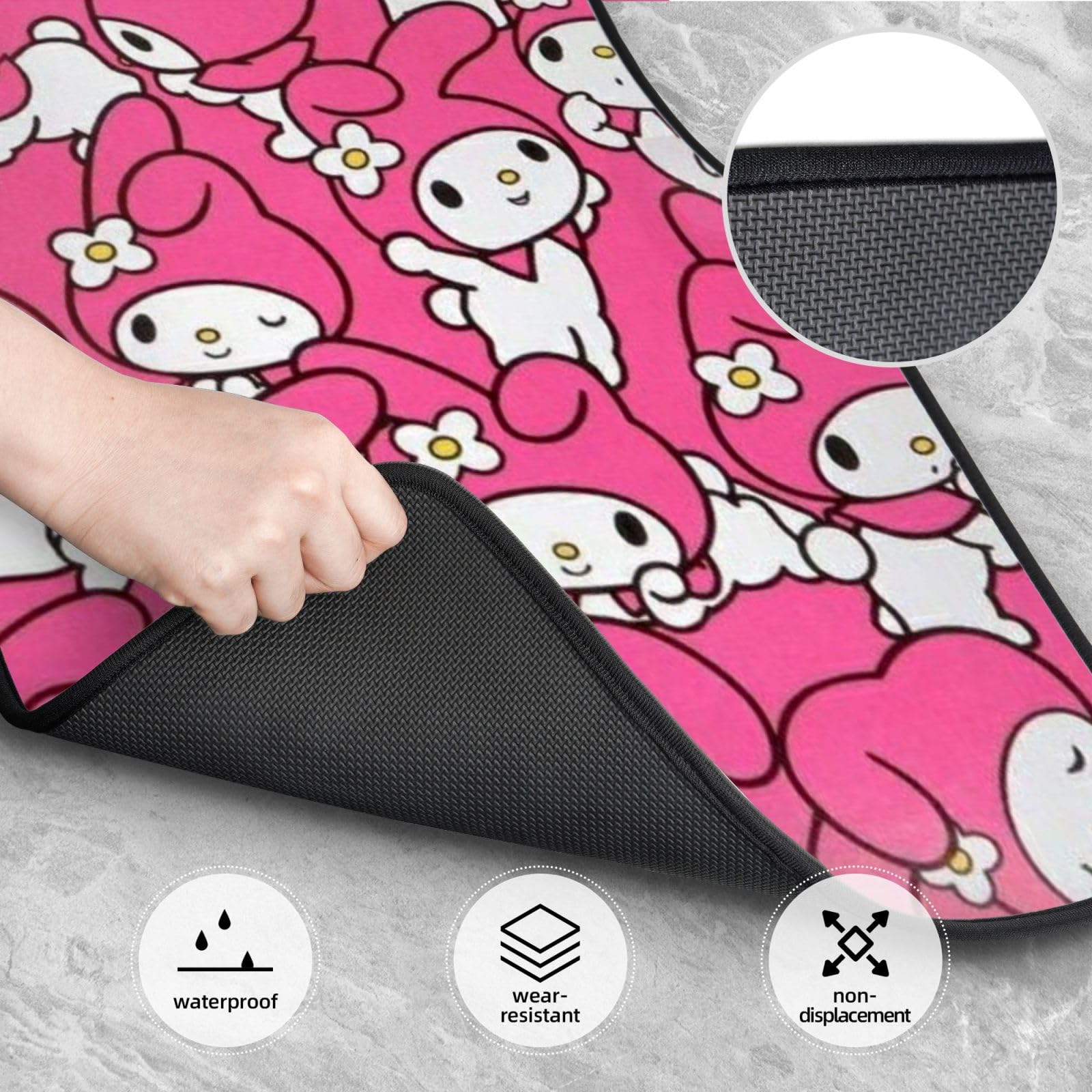 Amazon.co.jp: マイメロディ カーマット 4点セット 車用フロアマット