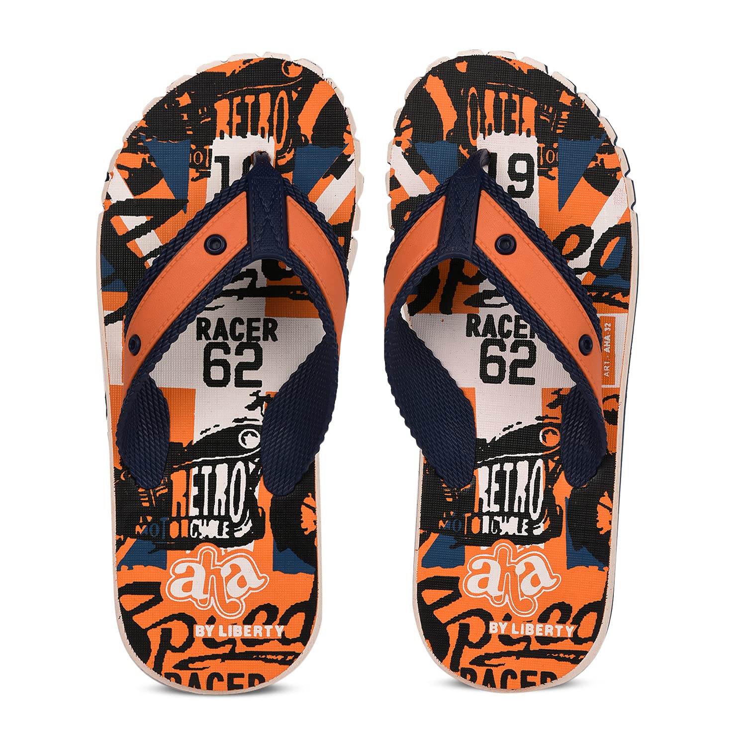 Liberty Men AHA-32 Casual Slippers -8(51319032), Orange (B097K5XXQV) Amazon Price History, Amazon Price Tracker
