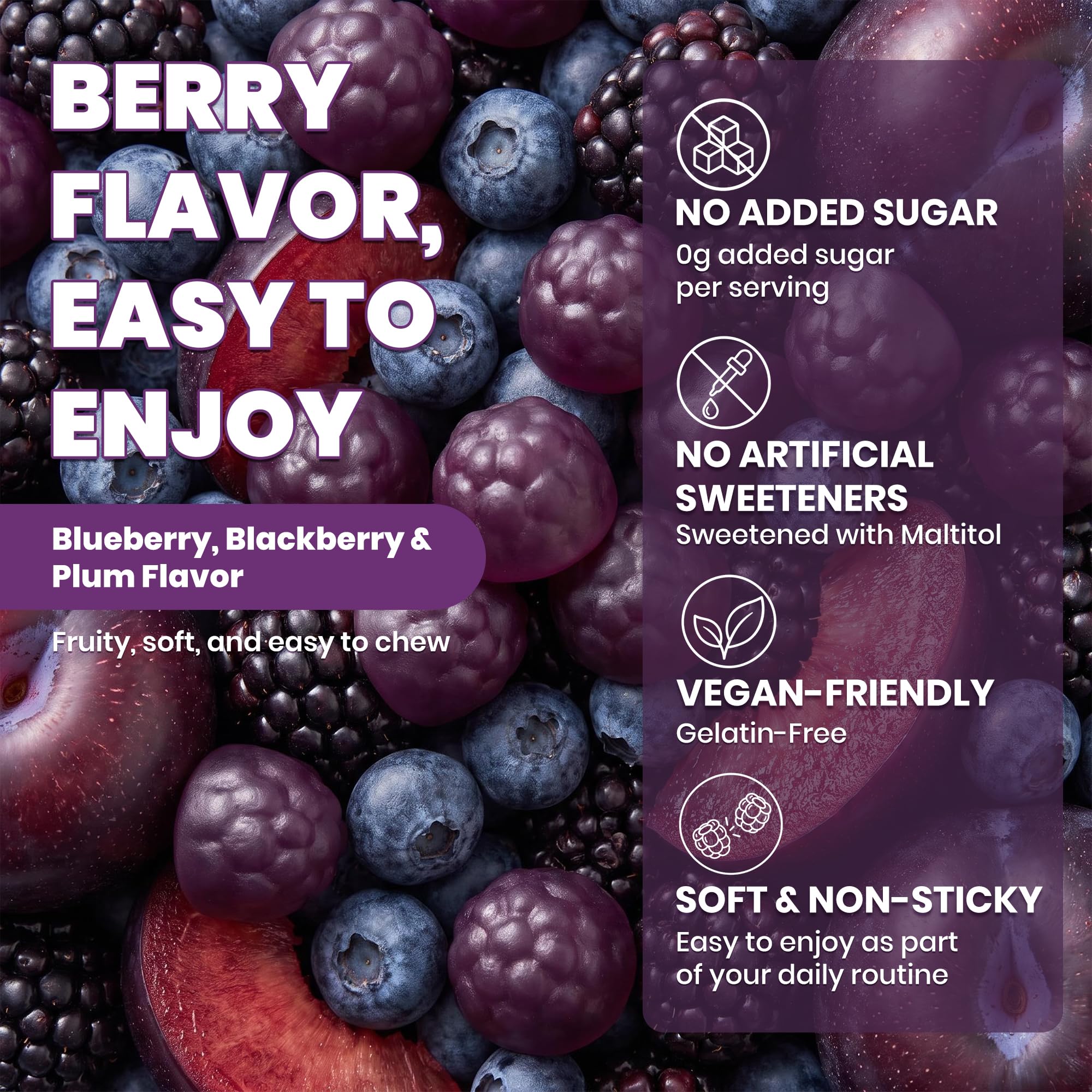 VEV UPMAGO Magnesium Bisglycinate Gummies, 90 Gummie — Amazon image 6