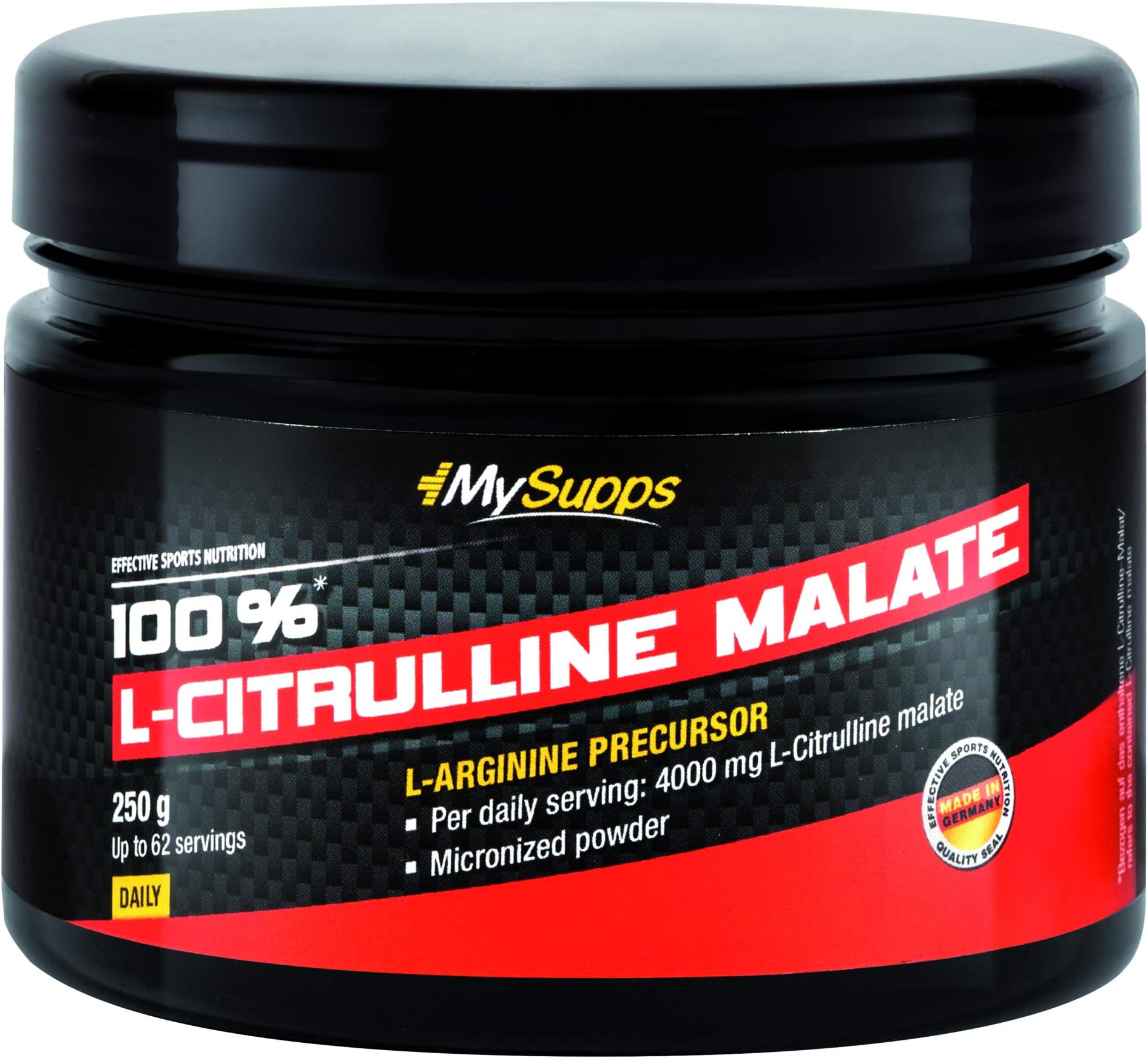 My Supps 250g 100 Percent L-Citrulline Malate