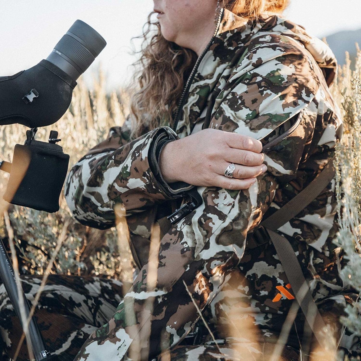 First Lite Women's Uncompahgre Foundry Jacket - Waterproof Insulated Camo Hunting Coat