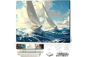 Help Nurture Inner Artistry with KANEDESG Paint by Numbers Kit