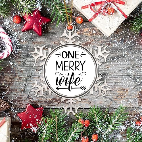 Vista 41 de Adorno de Feliz Navidad para decoración de árbol de Navidad, citas divertidas de Navidad, regalo de vacaciones, adorno de árbol de Navidad, adorno