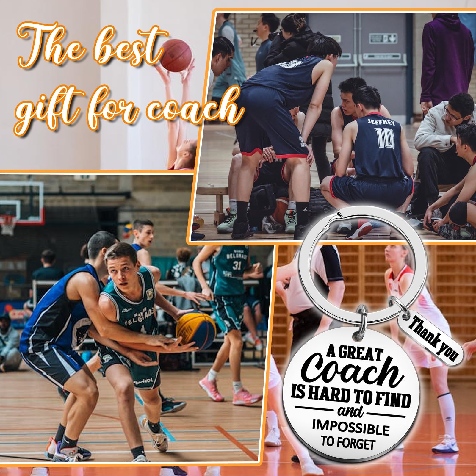 Coach Keychain Cheer Coach Gift for Women Cheer Valentine Gifts Cheer Coaches Gifts Ideas Inspirational Coaches Appreciation Gift Men's Birthday Thanksgiving Day