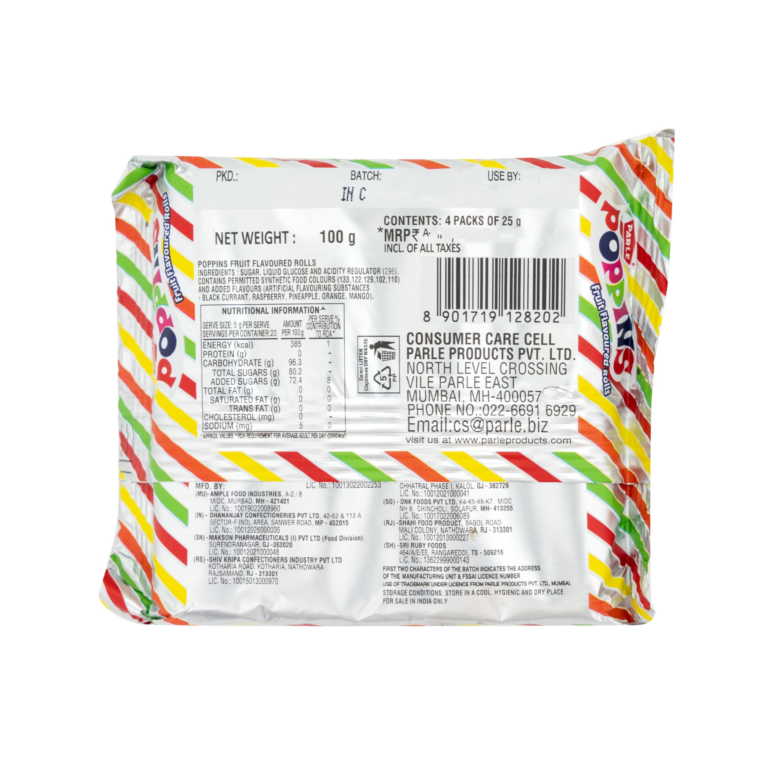 Parle Poppins 100.0 gm Pouch - Image 3 thumbnail