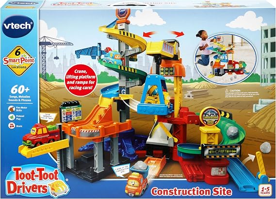 VTech Toot-Toot Drivers Construction Site, English