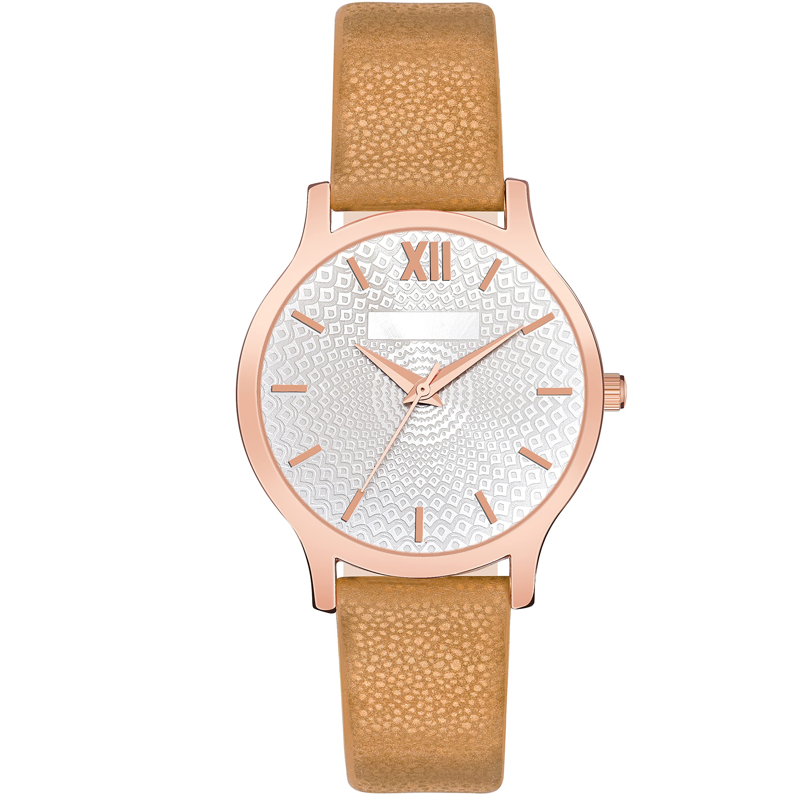 Shocknshop Leather Analouge White Dial Analog Wrist Watch For Women And Girls (White Dial Tan Colored Strap) Mt344, Brown Band (B0B9H527SY) Amazon Price History, Amazon Price Tracker