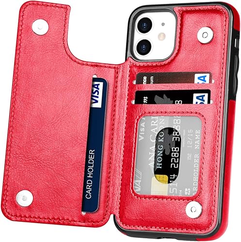 Miniatura 7 de Funda para iPhone 11, delgada, de piel de primera calidad, para iPhone XR, tarjetero a prueba de golpes, funda protectora para Apple iPhone 11 2019
