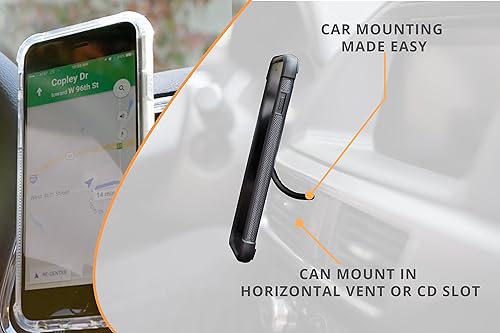 Miniatura 2 de Scooch Wingman - Funda con función atril para Samsung Galaxy S10 protección contra caídas de 10 pies soporte bidireccional funda protectora a prueba