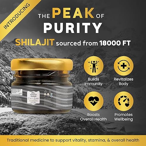 Miniatura 3 de Resina Shilajit del Himalaya para hombres y mujeres, 75% ácido fúlvico, 2.12 oz, resina Shilajit, aumenta la energía, la resistencia y el apoyo