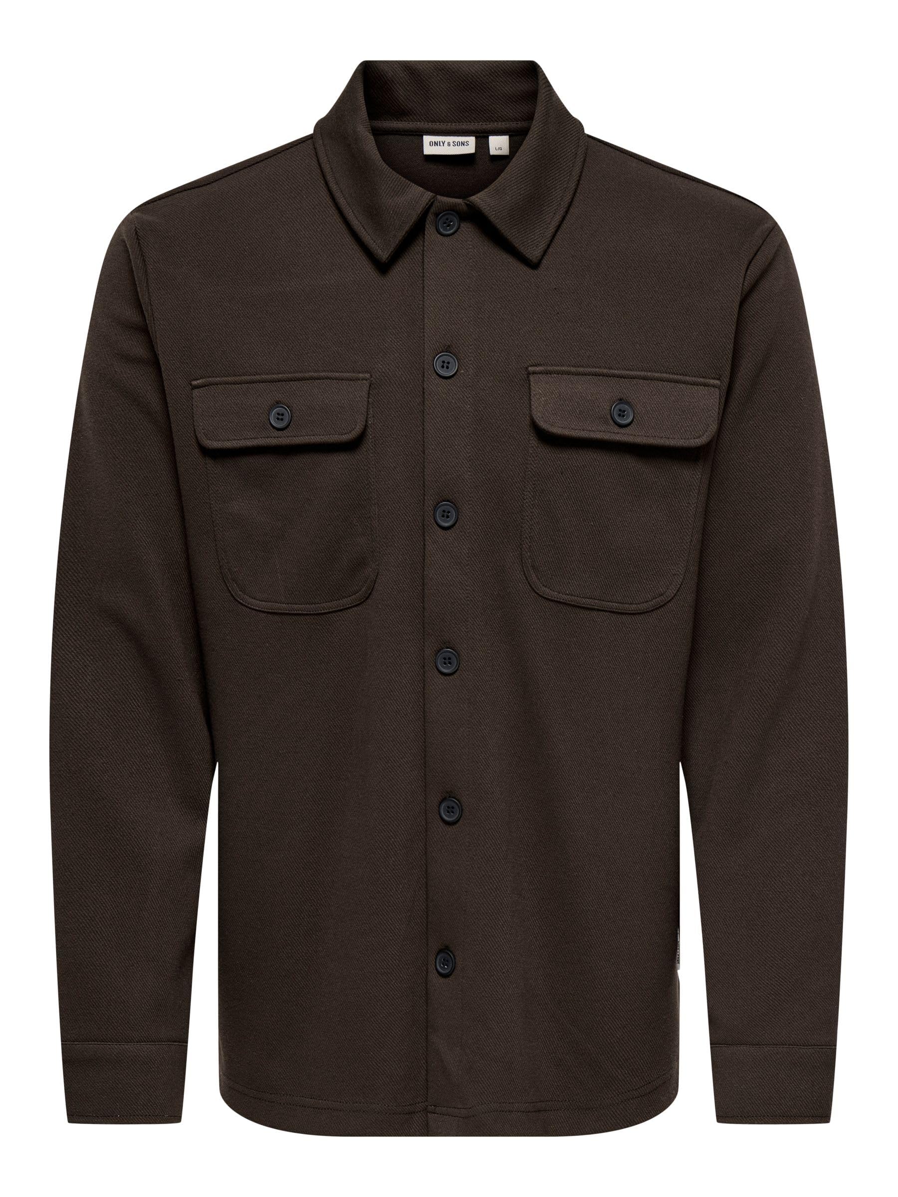 Only & Sons Men's Shirt ONSNEWKODYL Shirt, Mulch, S