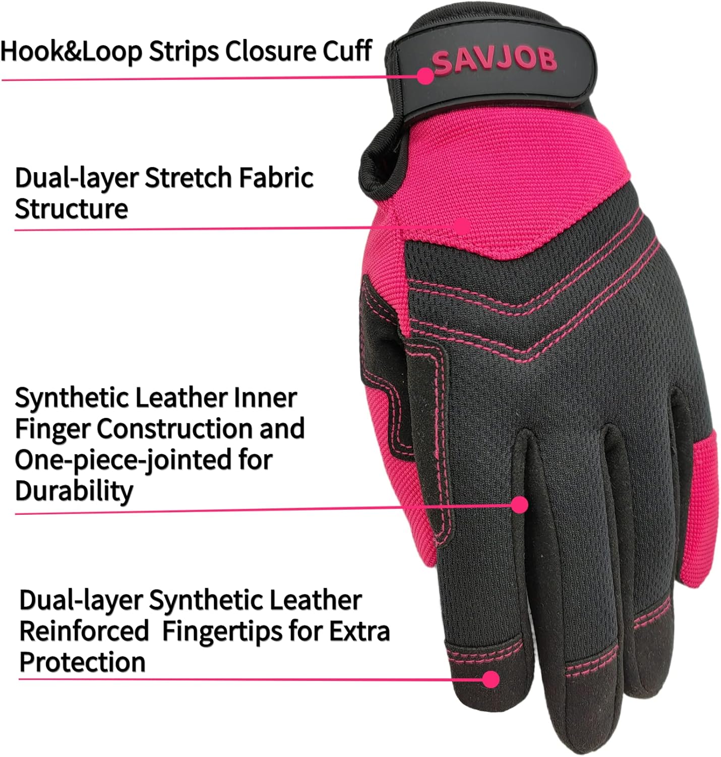 Safety Work Gloves for Men&Women,Utility Working Gloves,Mechanic Gloves,Yard Work Gloves,Performance Fit,Touchscreen