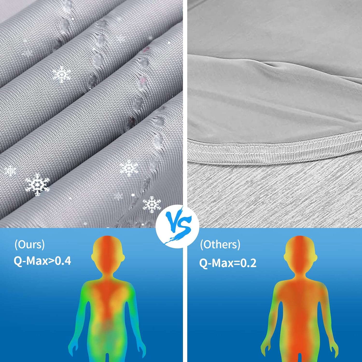 Cooling Blankets for Hot Sleepers,Glow in The Dark Blanket Game Controller Gifts for Boys,Q-Max>0.4 Arc-Chill Cooling Fiber,1-12 Year Old Teen Boys Gifts,Soft Cozy Gamer Blanket,50"x60" - Image 5