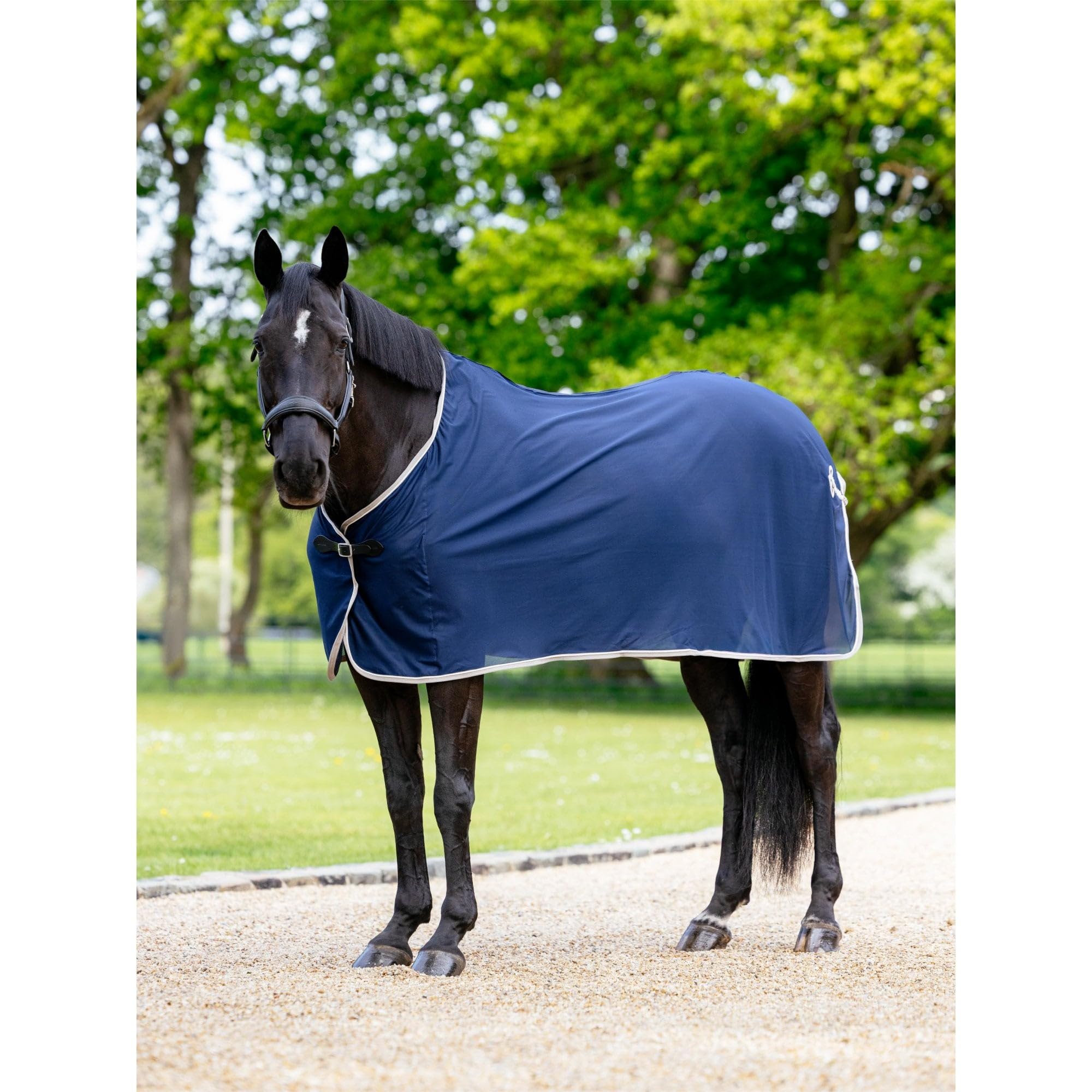 LeMieux Competition Scrim Cooler - Navy - 5'9"