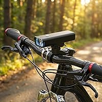 Vista 7 de BrightRoad Luz para casco de bicicleta de 8500 lúmenes, faro delantero de bicicleta con 7 modos, distancia de ajuste 650, luces de bicicleta