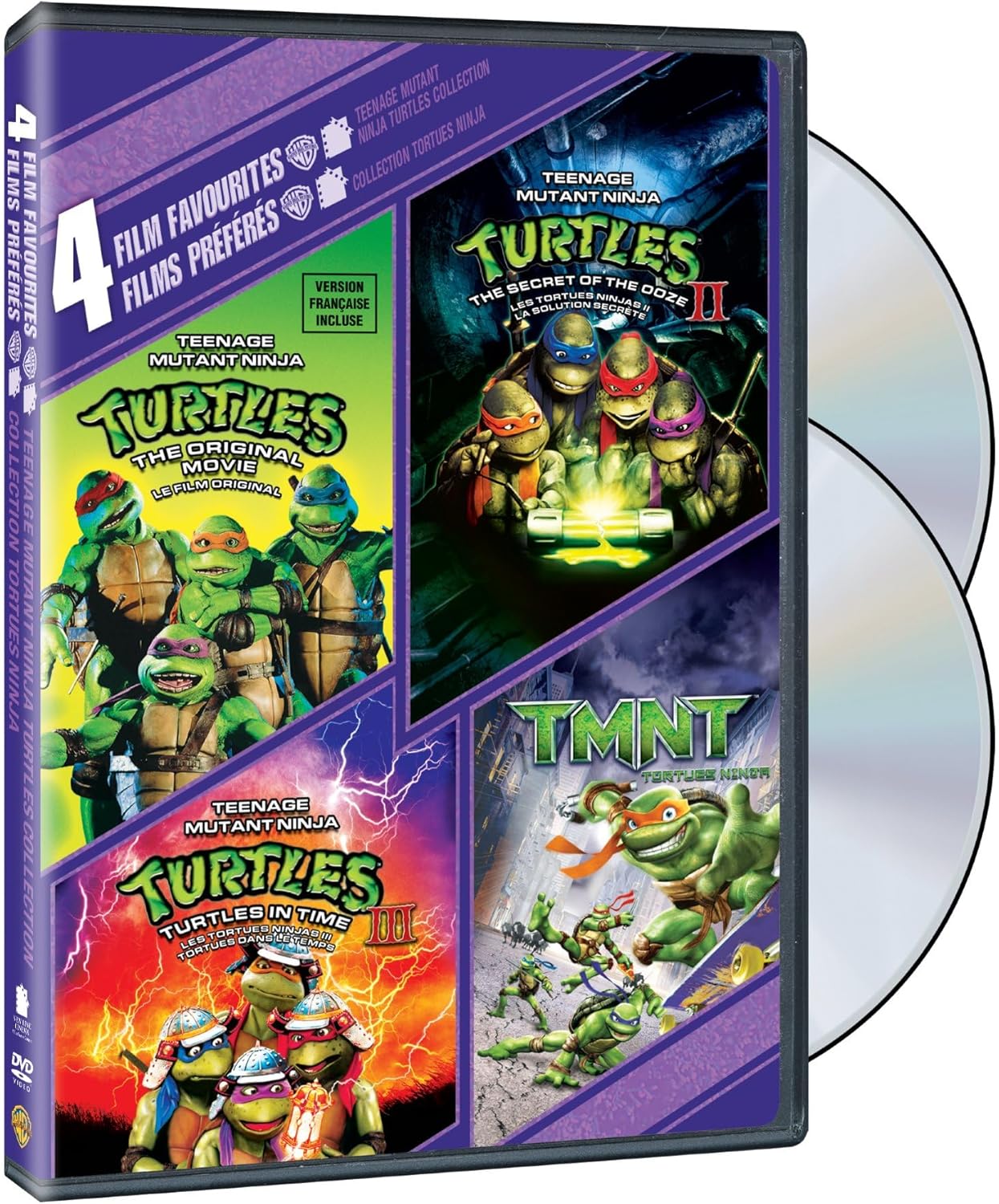 Teenage Mutant Ninja Turtles: The Original Movie / The Secret Of The Ooze 2 / Turtles In Time 3 / TMNT - Image 2