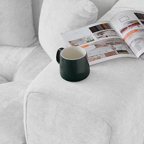 Miniatura 5 de JACH Sofá modular en forma de U de 144.1 pulgadas, sofá modular moderno de mediados de siglo, sofás de 3 plazas con tumbonas para sala de estar,