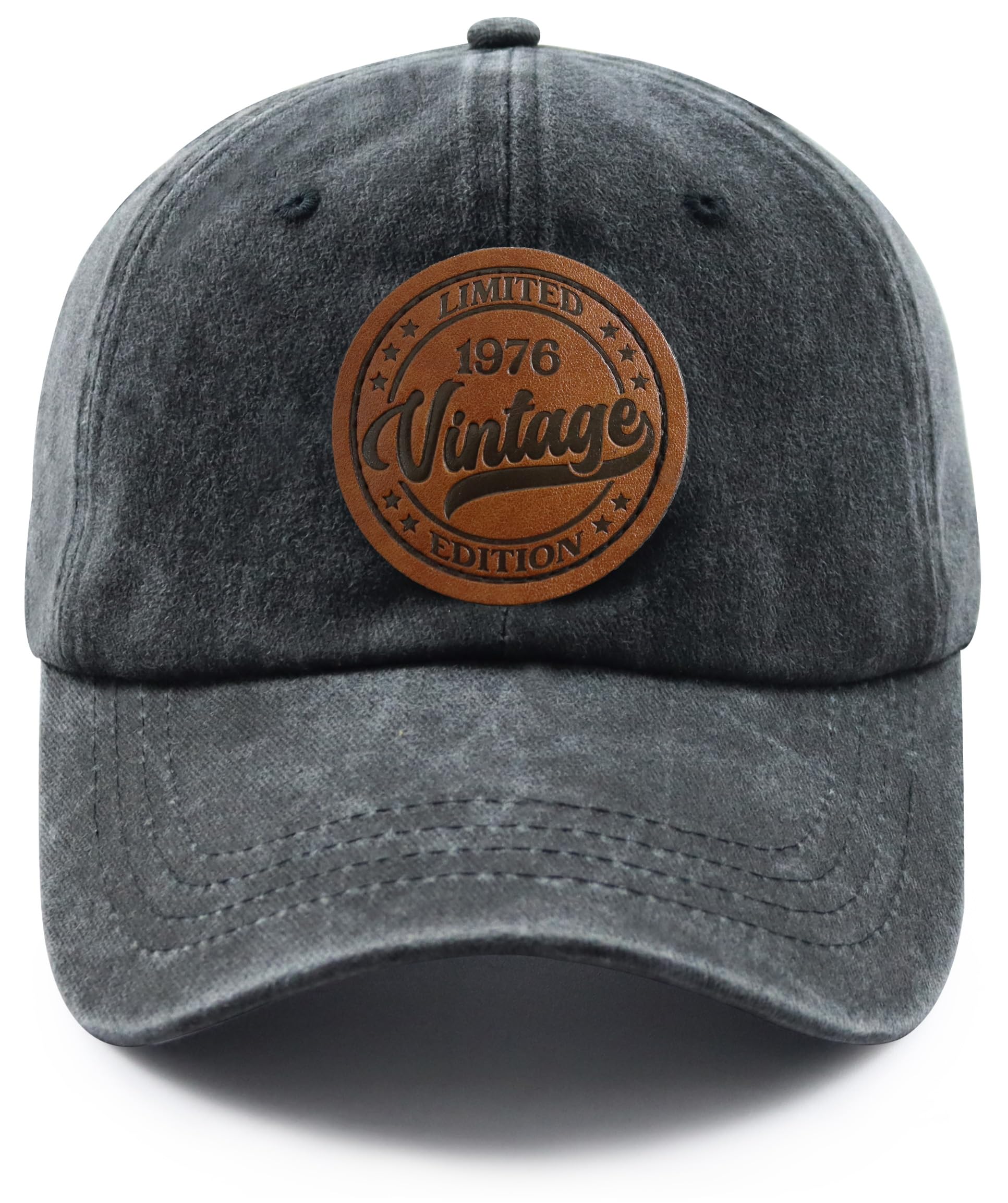 Limited Edition 1936 1946 1956 1966 1976 1986 1996 2006 Hat for Men Women, Vintage Adjustable Leather Patch Baseball Cap
