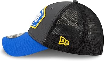 New Era Men's Graphite/Black Atlanta Falcons 2021 NFL Draft Trucker 9FIFTY Snapback Adjustable Hat