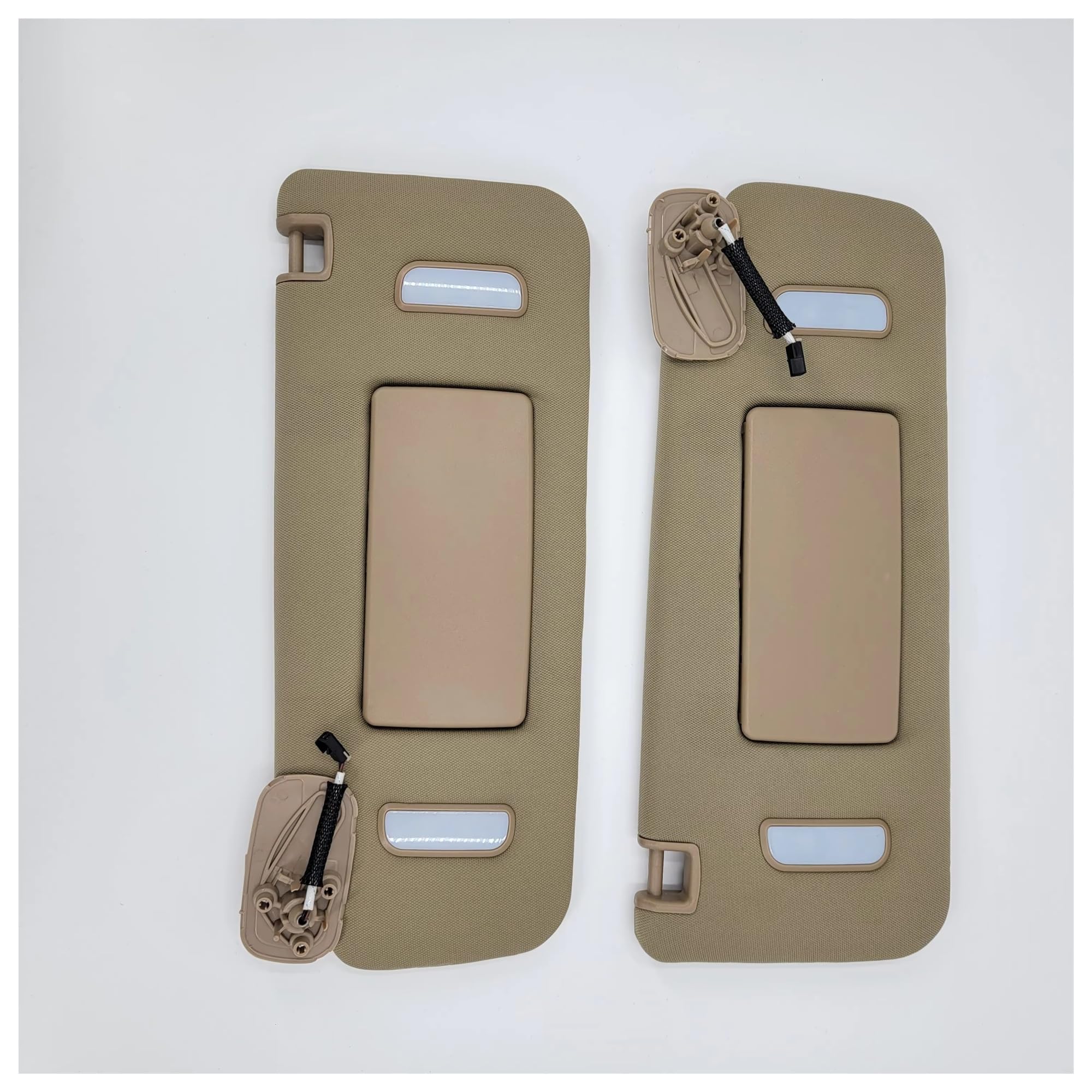 Frontscheibe Thermomatte Für Chevy Für Silverado 2500 3500 HD 2007-2010 22850306 22850307 22850308 Auto Sonnenblende Schatten(Gray 1 Pair 2pcs)