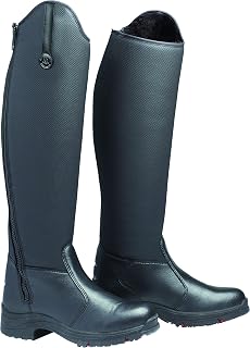 Mountain Horse Womens Active Winter High Rider Boots - Black - Waterproof Sprayproof -
