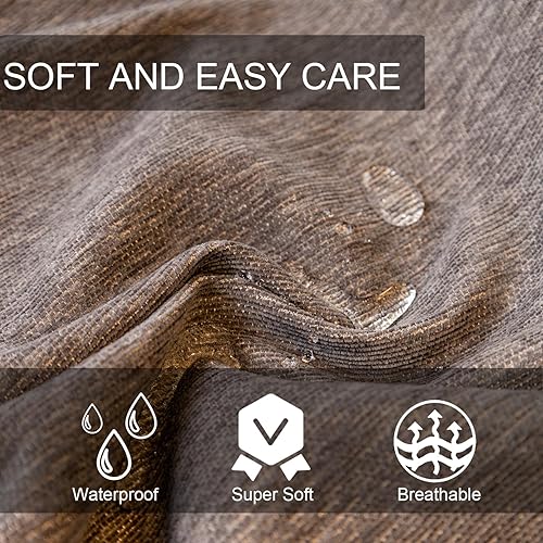 Miniatura 3 de Fundas de sofá 100% impermeables para mascotas, fundas de sofá lavables para perros y gatos, funda para sofá de 3 a 4 cojines, sofás seccionales,