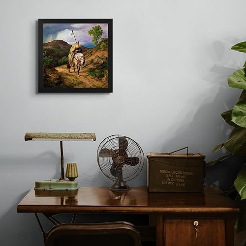 Miniatura 4 de Last Crusader de Karl Friedrich Lessing - Lienzo enmarcado para decoración de pared, lienzos de reproducción de pintura fina  Impresión de galería