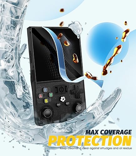 Miniatura 5 de Orzero Paquete de 6 protectores de pantalla compatibles con consola de juegos de mano retro R36 MaxR36 Max, TPU suave de alta definición,