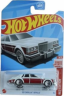 Hot Wheels '82 Cadillac Seville, Red Edition 8/12 [White/red]